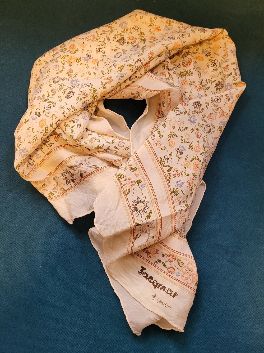 Jacqmar of London Silk Scarf